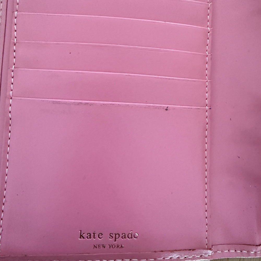 Kate Spade Vintage Agenda / Planner – Dark Brown with Pink Interior - Picture 4 of 6